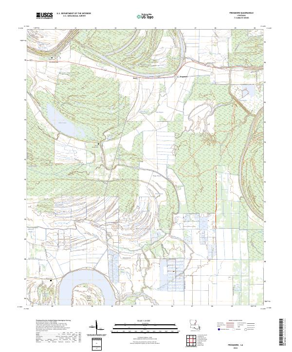 Frogmore topographic map thumbnail