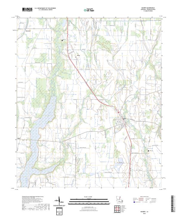 Gilbert topographic map thumbnail