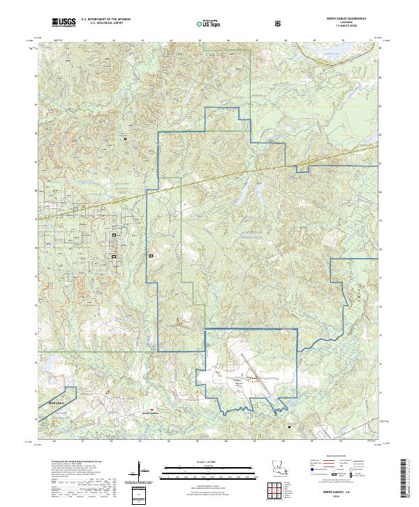 Green Gables topographic map thumbnail