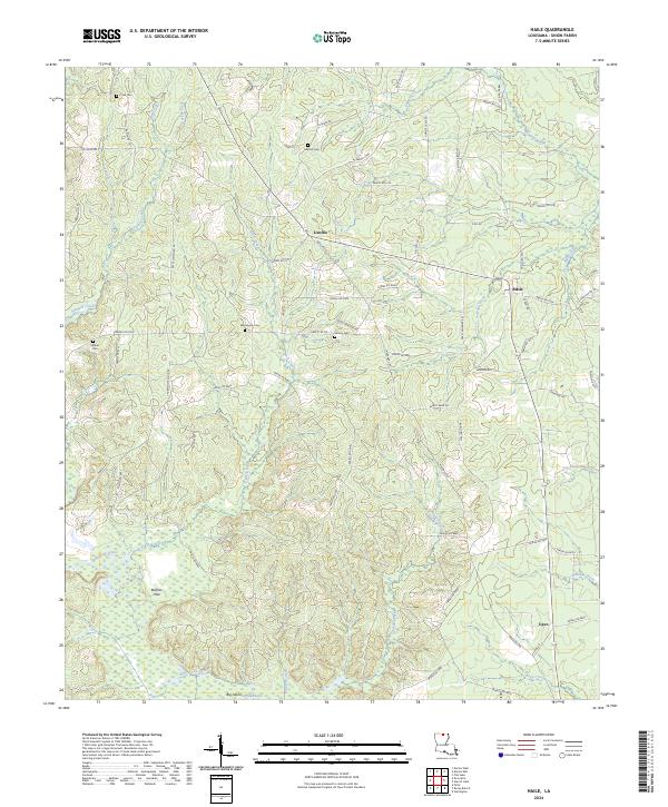 Haile topographic map thumbnail