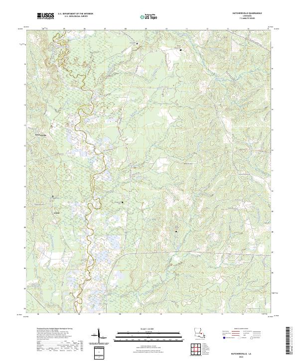 Hatchersville topographic map thumbnail