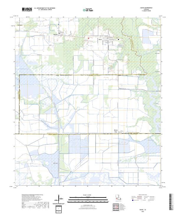 Hayes topographic map thumbnail