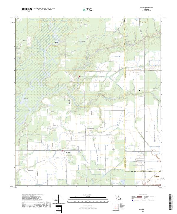 Hecker topographic map thumbnail