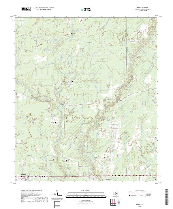 Holden topographic map thumbnail