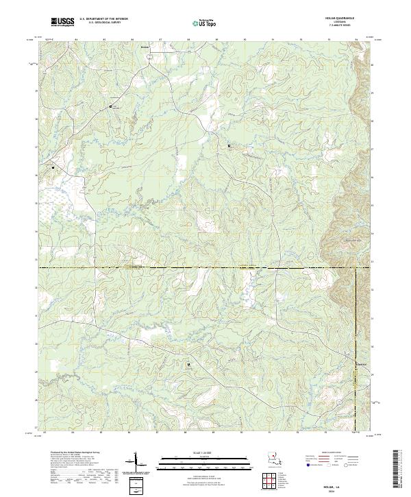Holum topographic map thumbnail