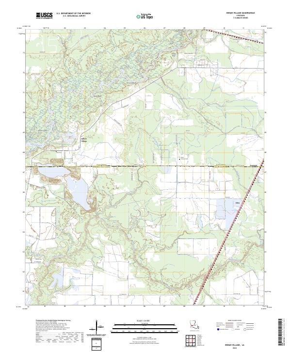 Indian Village topographic map thumbnail
