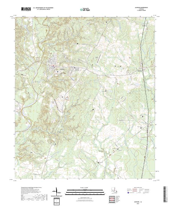 Jackson topographic map thumbnail