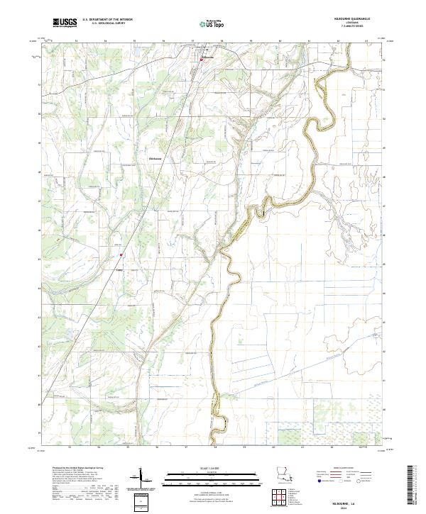 Kilbourne topographic map thumbnail