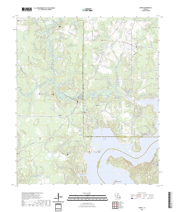 Koran topographic map thumbnail