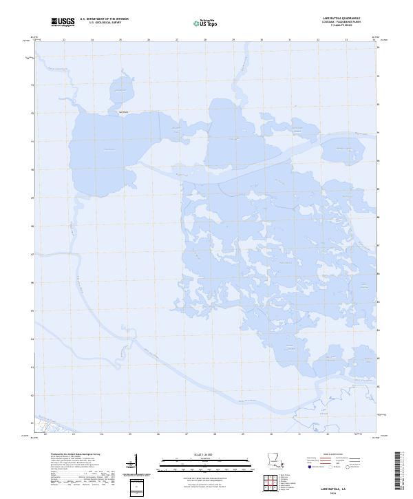 Lake Batola topographic map thumbnail