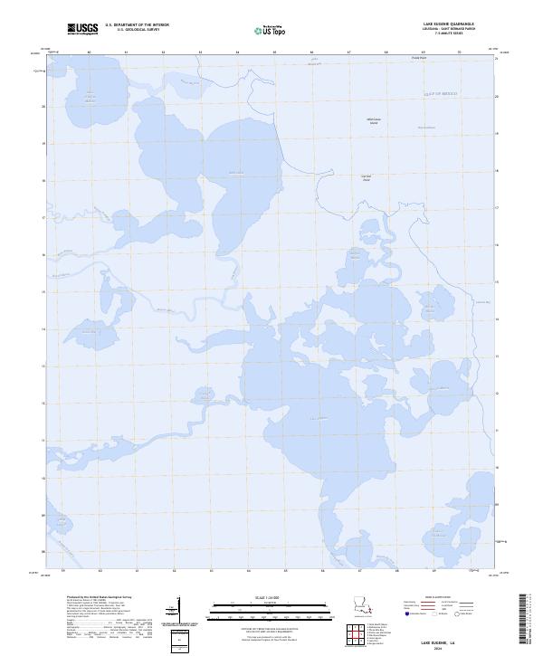 Lake Eugenie topographic map thumbnail