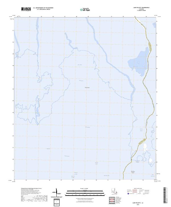 Lake Felicity topographic map thumbnail