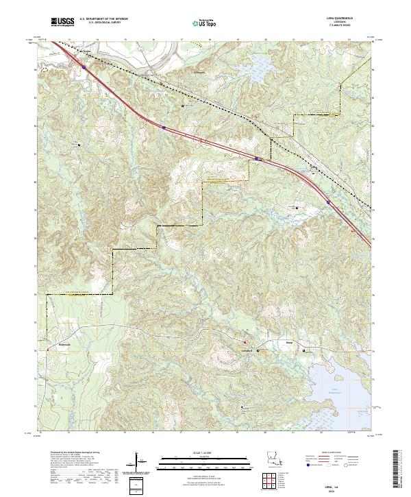 Lena topographic map thumbnail