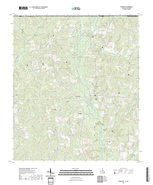Liverpool topographic map thumbnail