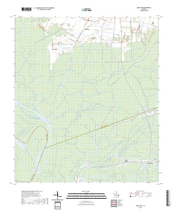 Lone Star topographic map thumbnail
