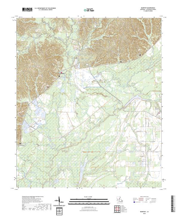 Manifest topographic map thumbnail