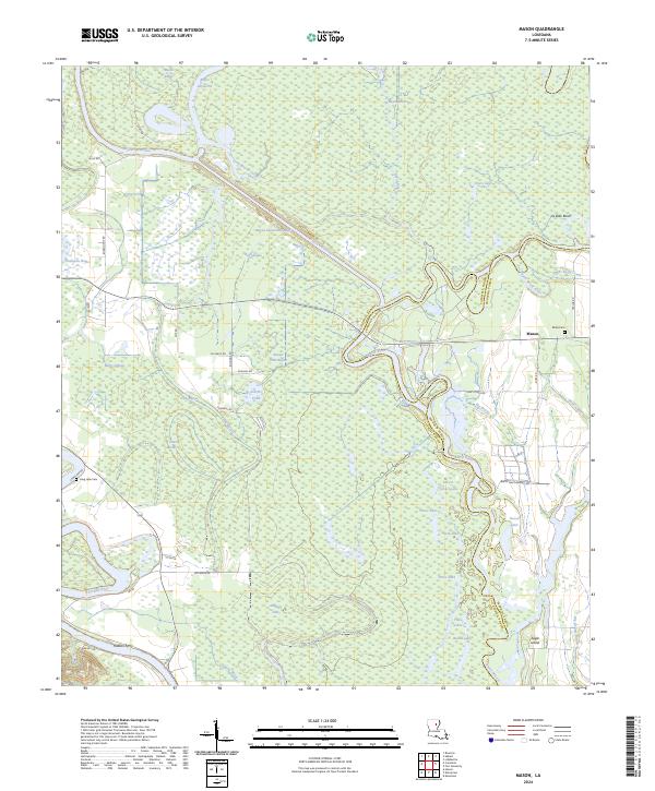 Mason topographic map thumbnail