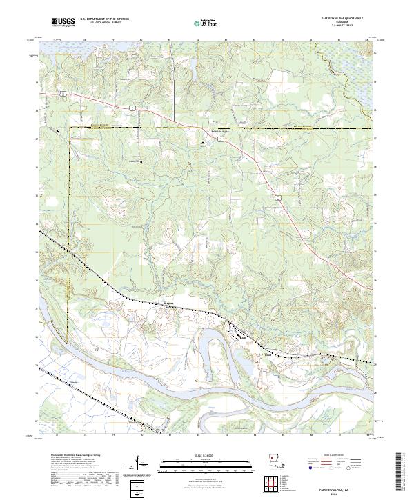 Fairview Alpha topographic map thumbnail