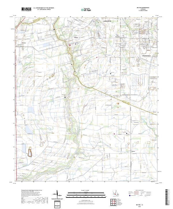 Milton topographic map thumbnail