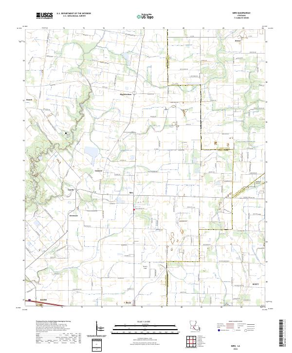 Mire topographic map thumbnail