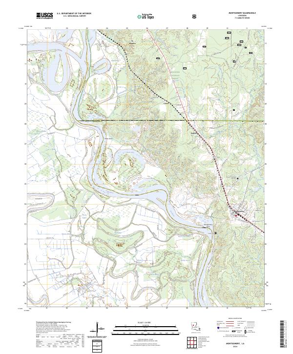 Montgomery topographic map thumbnail