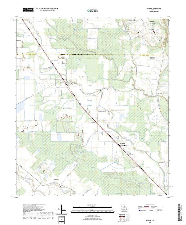 Morrow topographic map thumbnail