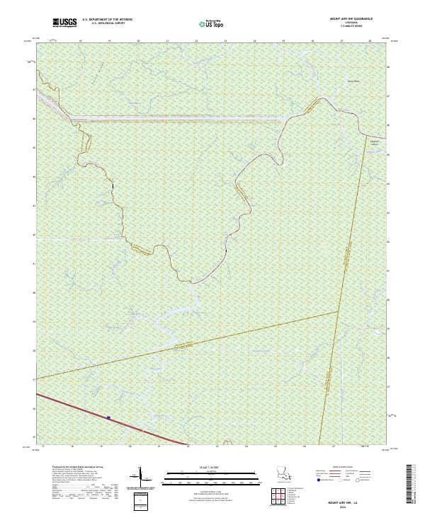 Mount Airy NW topographic map thumbnail