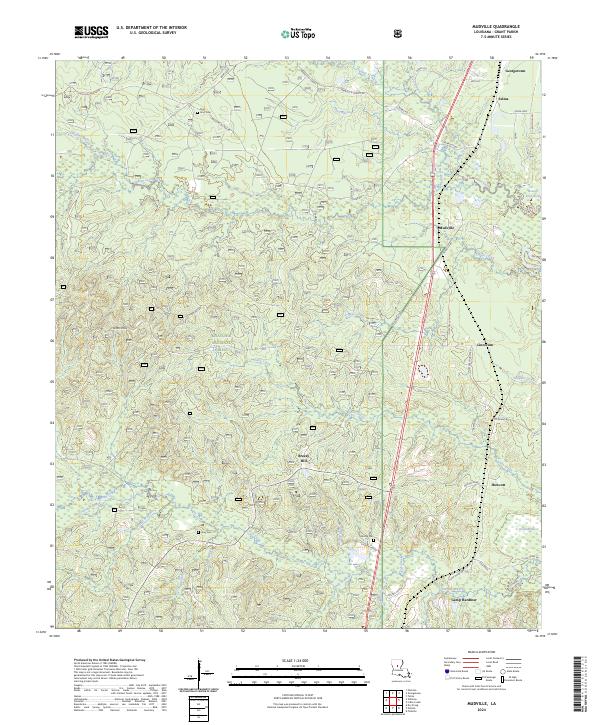 Mudville topographic map thumbnail