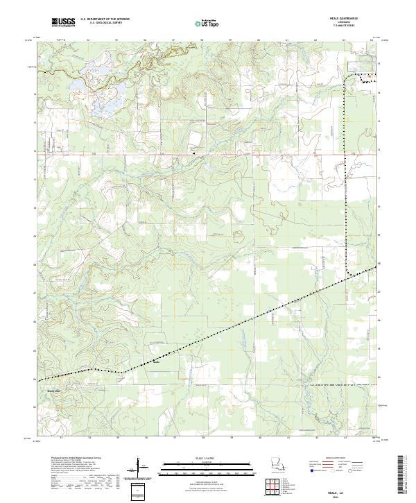 Neale topographic map thumbnail