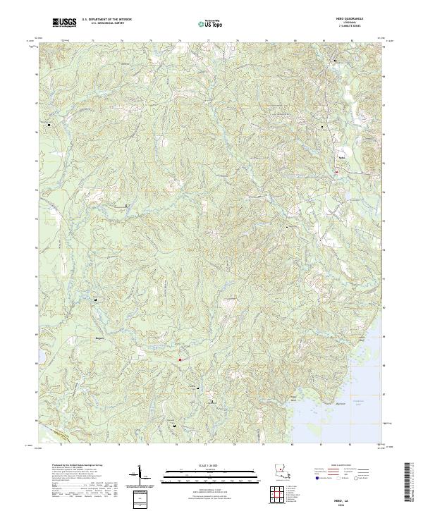 Nebo topographic map thumbnail