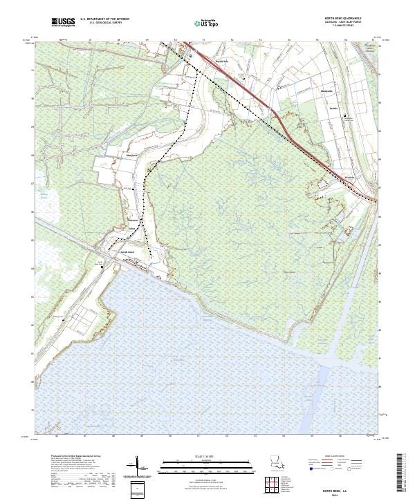North Bend topographic map thumbnail