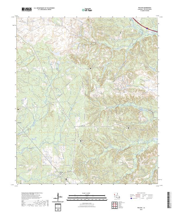 Pelican topographic map thumbnail