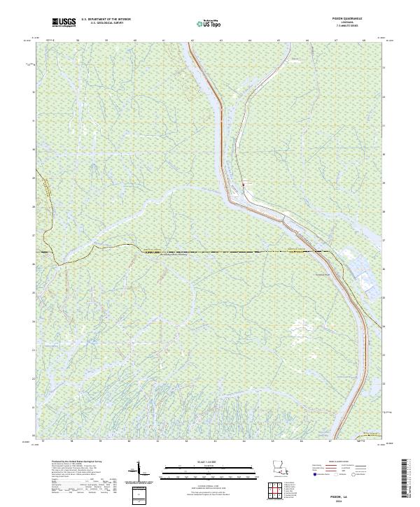 Pigeon topographic map thumbnail