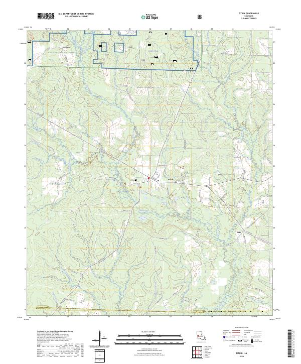 Pitkin topographic map thumbnail