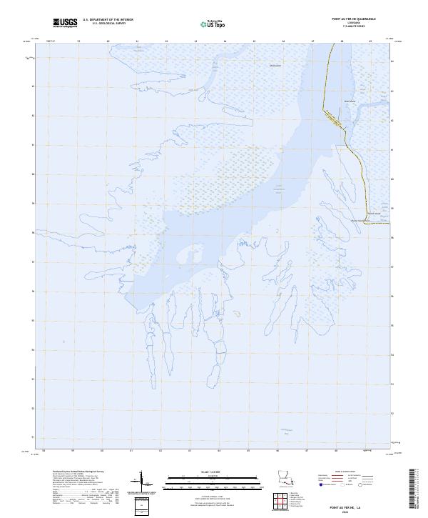 Point au Fer NE topographic map thumbnail