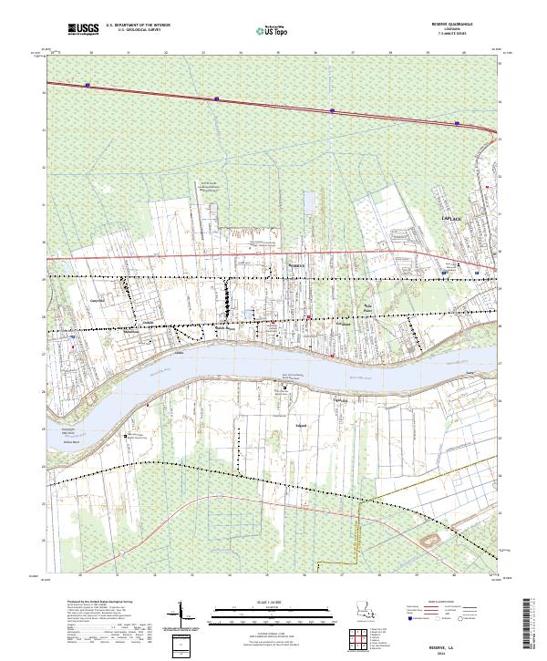Reserve topographic map thumbnail