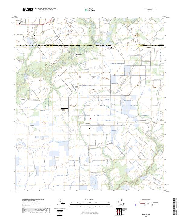 Richard topographic map thumbnail