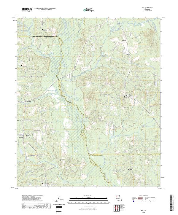Roy topographic map thumbnail