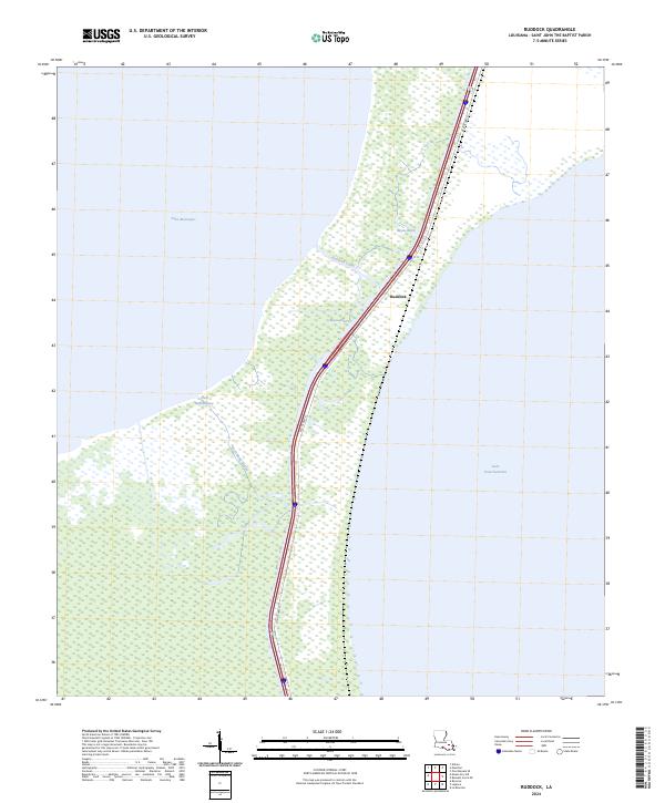 Ruddock topographic map thumbnail