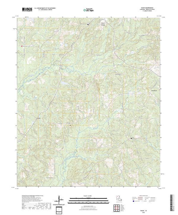 Sailes topographic map thumbnail