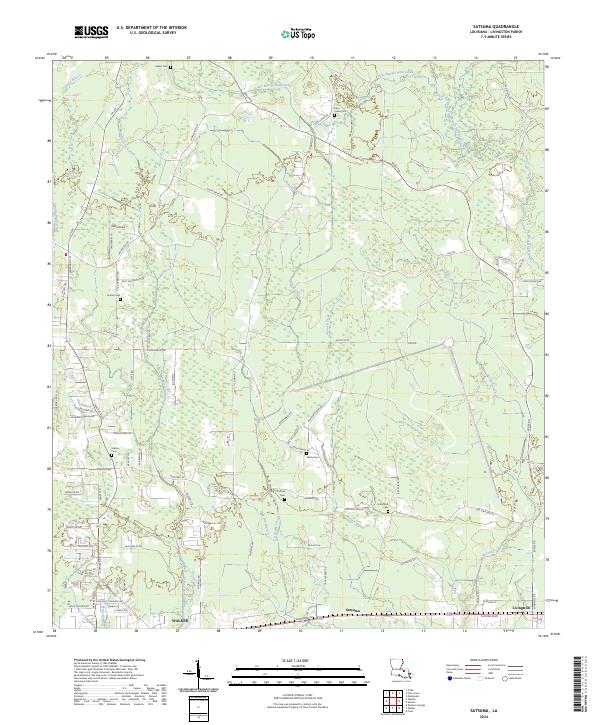 Satsuma topographic map thumbnail