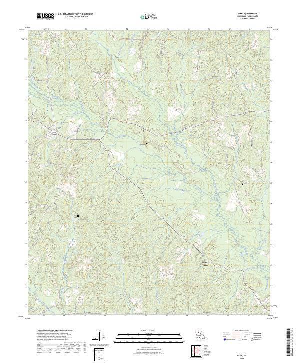 Sikes topographic map thumbnail