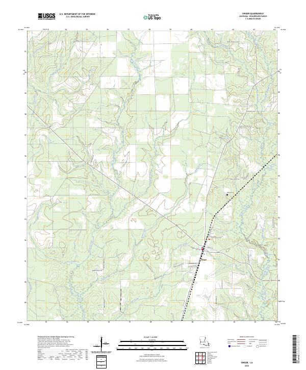 Singer topographic map thumbnail
