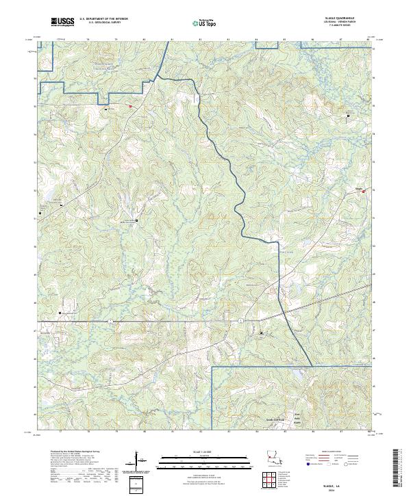 Slagle topographic map thumbnail