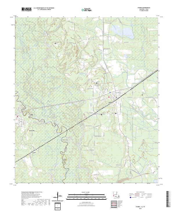 Starks topographic map thumbnail