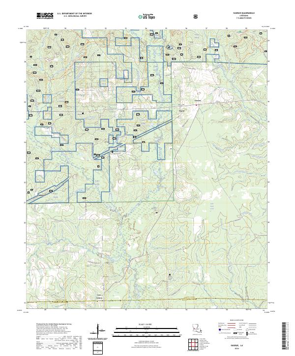 Sugrue topographic map thumbnail