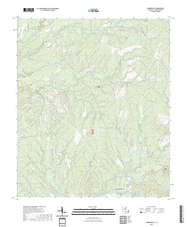 Summerville topographic map thumbnail