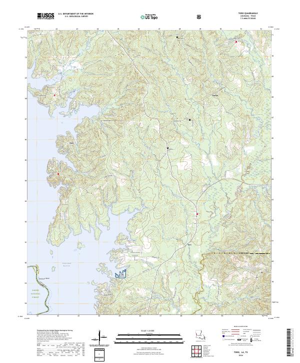 Toro topographic map thumbnail