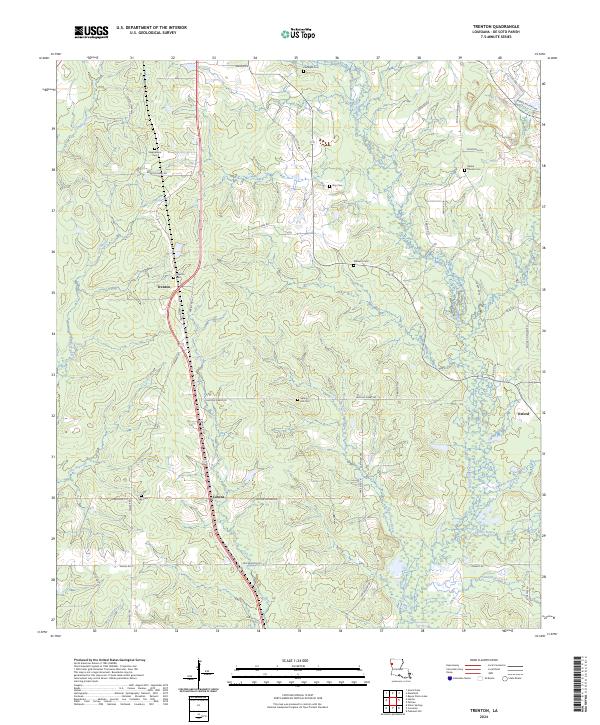 Trenton topographic map thumbnail