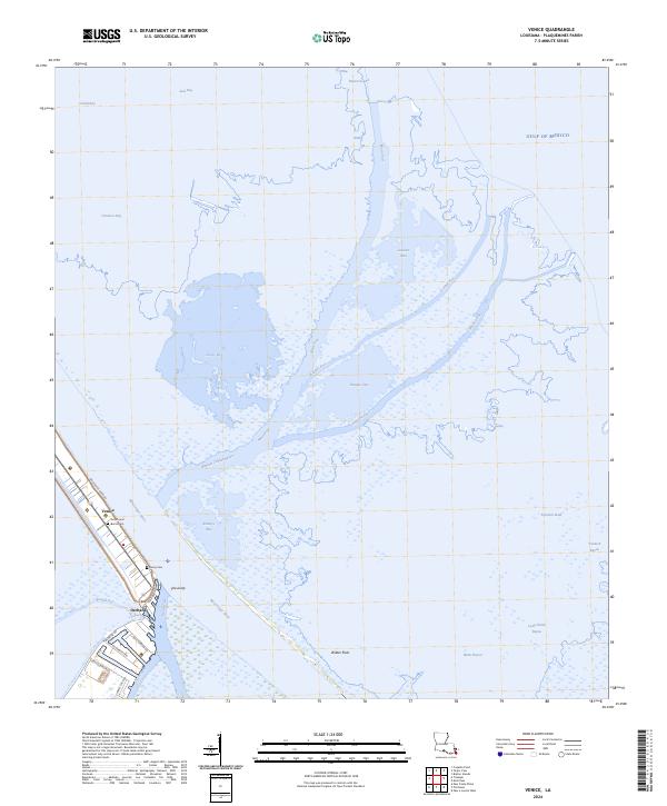 Venice 2024 topographic map thumbnail